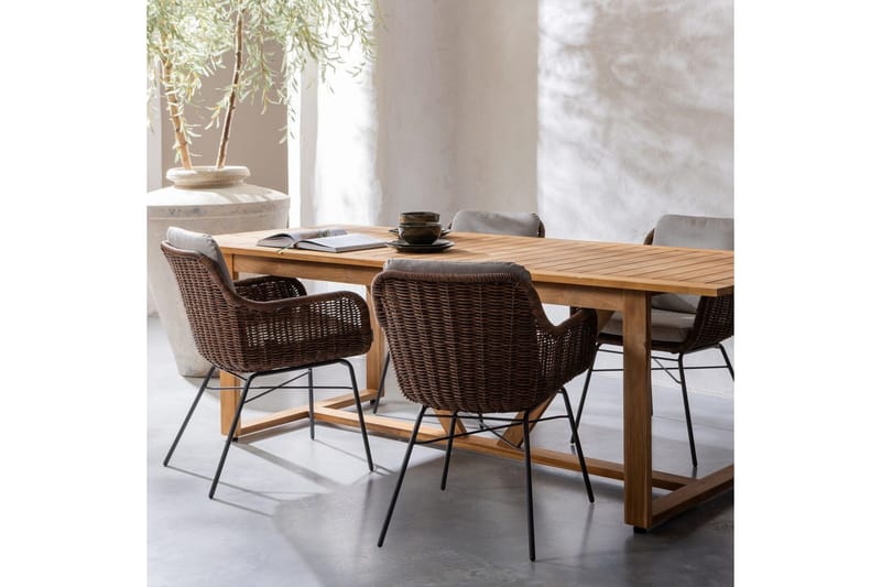 Puutarhapöytä Beaver - Puutarhakalusteet - Terassipöydät - Ruokapöytä terassille