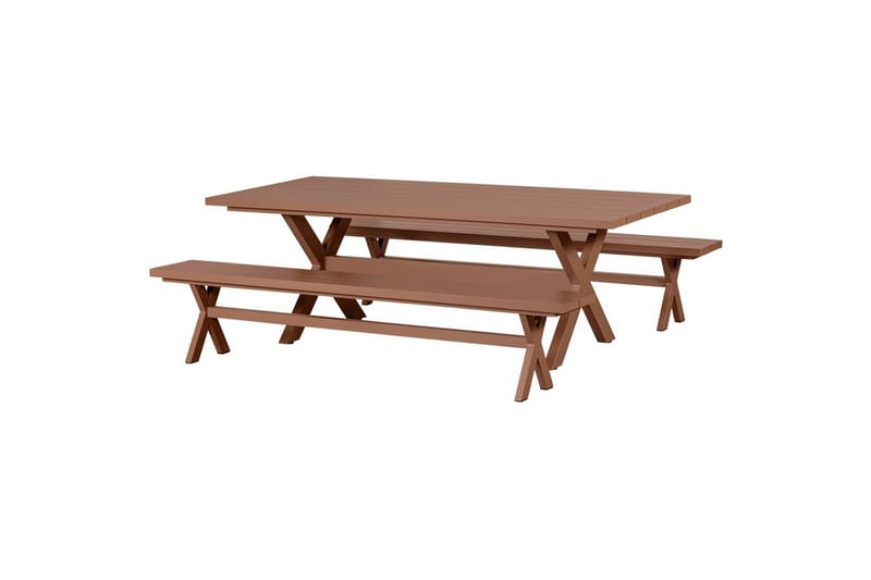 Puutarhapöytä Delta - Terra - Puutarhakalusteet - Terassipöydät - Ruokapöytä terassille