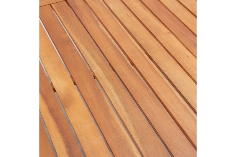 Puutarhapöytä harmaa 200x200x74 cm polyrottinki ja akaasiapu - Harmaa - Puutarhakalusteet - Terassipöydät - Ruokapöytä terassille