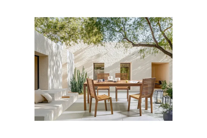 Puutarhapöytä Ombriano - Puutarhakalusteet - Terassipöydät - Ruokapöytä terassille