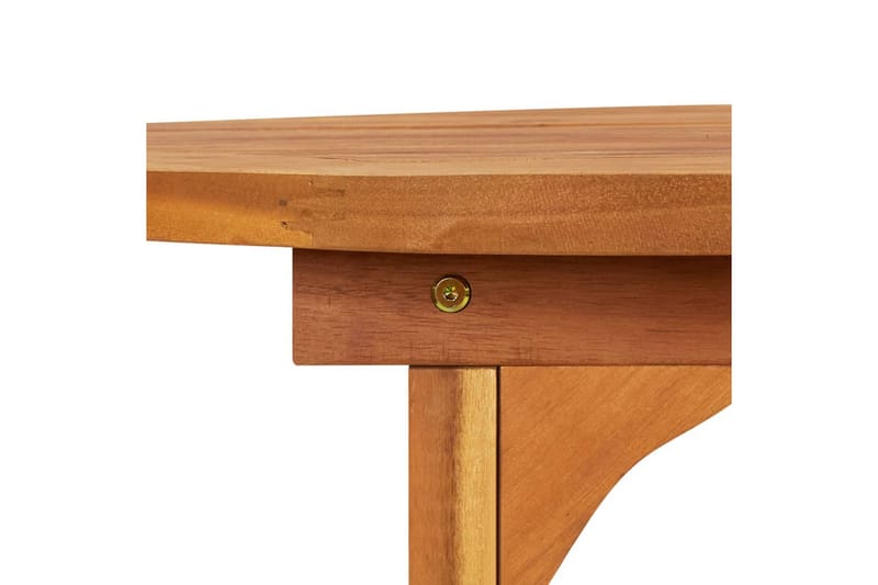 Puutarharuokapöytä 280x90x75 cm täysi akaasiapuu - Ruskea - Puutarhakalusteet - Terassipöydät - Ruokapöytä terassille