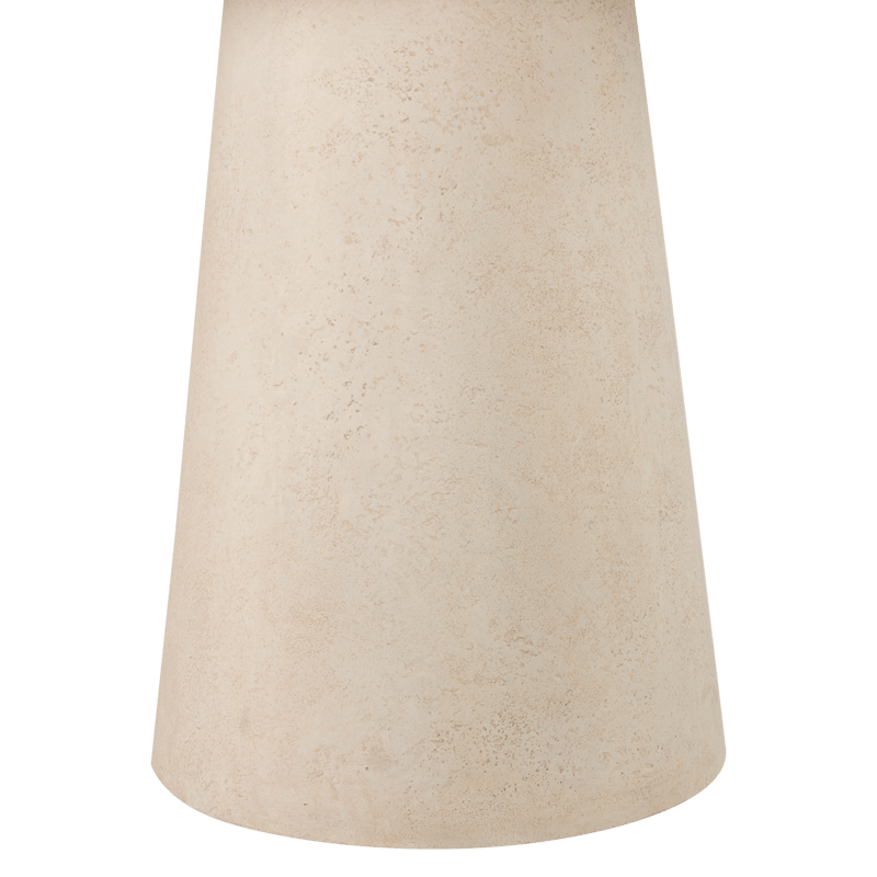 Pyöreä pöytä Kevon 100 cm ulkokäyttöön - Luonnonväri - Puutarhakalusteet - Terassipöydät - Ruokapöytä terassille