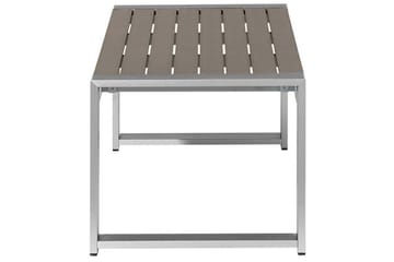 Racale Sivupöytä 90x50 cm - Tummanharmaa - Puutarhakalusteet - Terassipöydät - Sivupöydät ulos