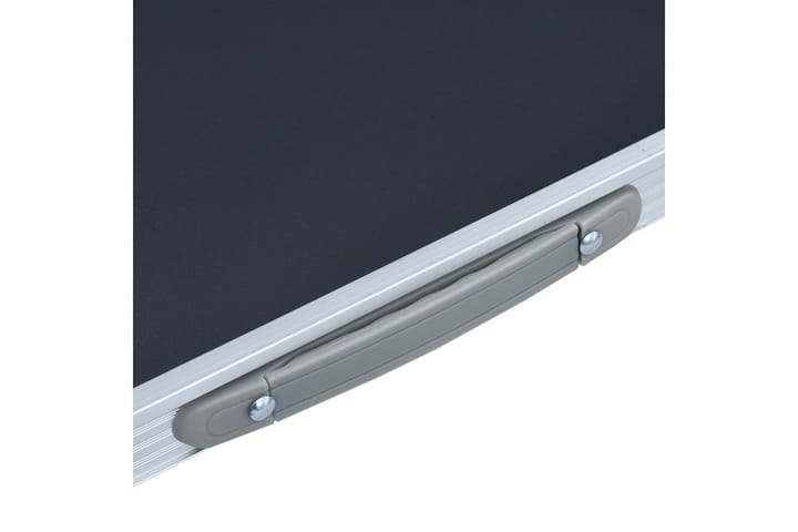 Kokoontaitettava retkipöytä harmaa alumiini 180x60 cm - Retkipöytä - Retkeilykalusteet