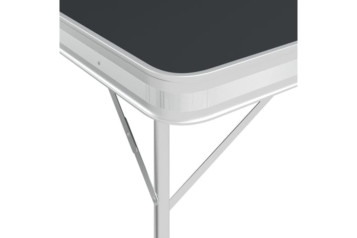 Kokoontaitettava retkipöytä kahdella penkillä alumiini - Retkeilykalusteet - Retkipöytä