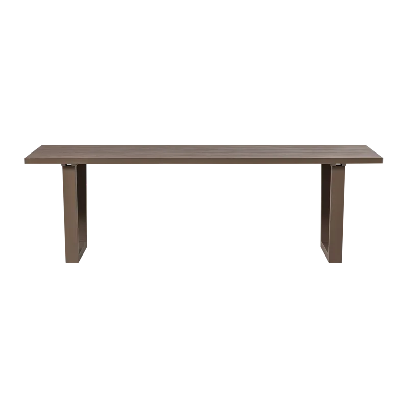 Ruokapöytä Bear 240 cm ulkokäyttöön, Ruskea