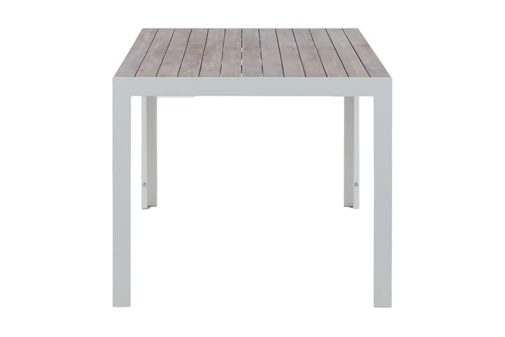 Ruokapöytä Bois 200 cm Ruskea/Valkoinen - Venture Home - Ruokapöytä terassille