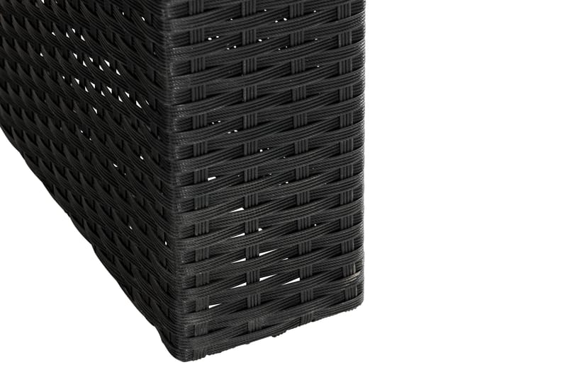 Ruokapöytä Majestic 210x100 cm - Musta - Puutarhakalusteet - Terassipöydät - Ruokapöytä terassille