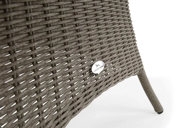 Ruokapöytä Marcus 140 cm Pyöreä - Harmaa - Puutarhakalusteet - Terassipöydät - Ruokapöytä terassille