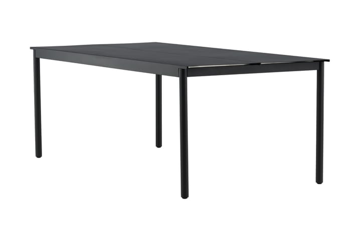 Ruokapöytä Modena 200 cm Musta - Venture Home - Ruokapöytä terassille