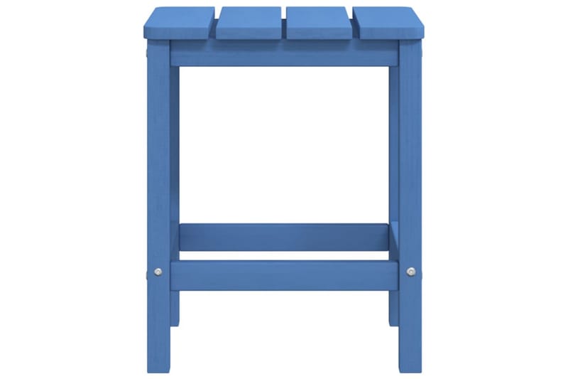Adirondack puutarhapöytä vedensininen 38x38x46 cm HDPE - Sininen - Puutarhakalusteet - Terassipöydät - Ruokapöytä terassille