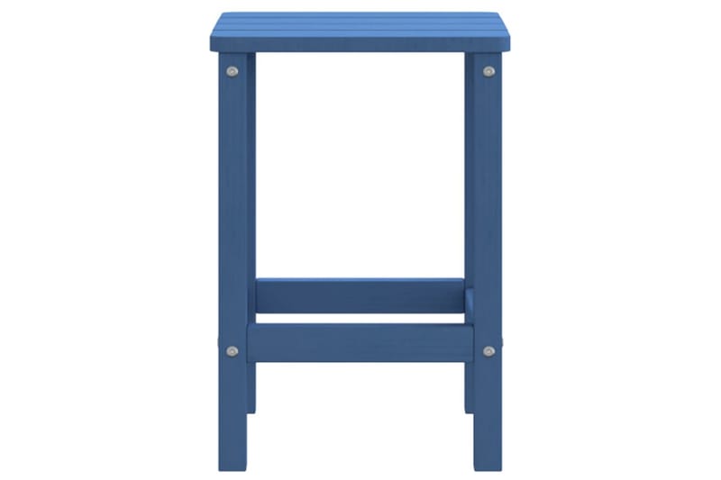 Adirondack puutarhapöytä vedensininen 38x38x46 cm HDPE - Sininen - Puutarhakalusteet - Terassipöydät - Ruokapöytä terassille