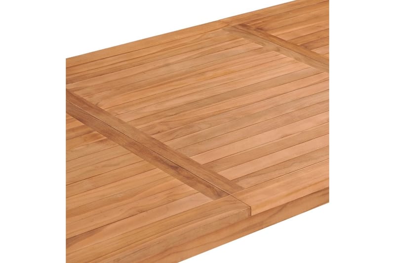 Batavia pöytä 200x100x75 cm täysi tiikki - Ruskea - Puutarhakalusteet - Terassipöydät - Ruokapöytä terassille