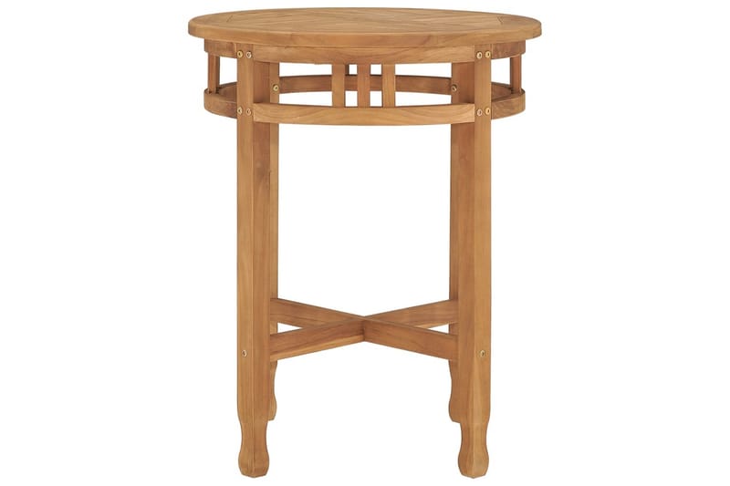 Bistropöytä Ø60x60 cm täysi tiikki - Puutarhakalusteet - Terassipöydät - Ruokapöytä terassille