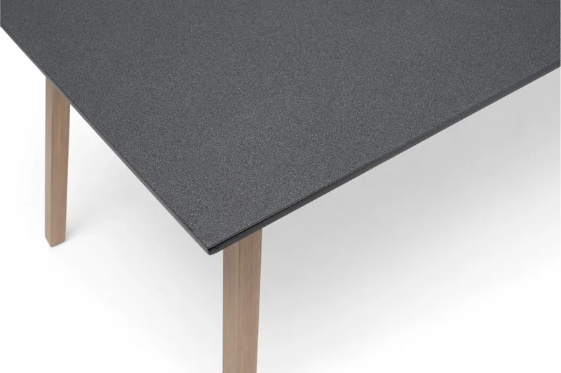 Hillerstorp Fyrsnäs ulkopöytä 90x160 cm - Puu|Luonnonväri|Harmaa - Puutarhakalusteet - Terassipöydät - Ruokapöytä terassille