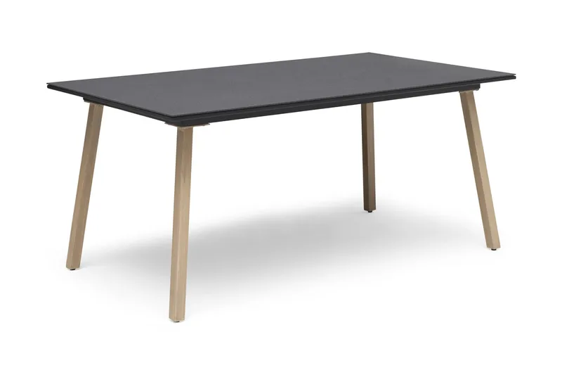 Hillerstorp Fyrsnäs ulkopöytä 90x160 cm, Puu|Luonnonväri|Harmaa