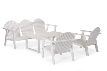 Hillerstorp Gotland Pöytä 60x120 cm - Valkoinen - Puutarhakalusteet - Terassipöydät - Ruokapöytä terassille