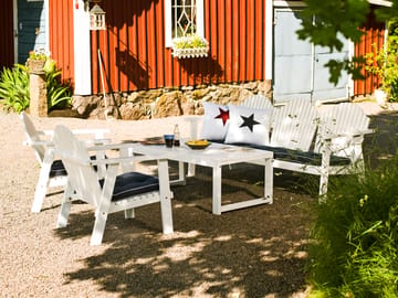 Hillerstorp Gotland Pöytä 60x120 cm - Valkoinen - Puutarhakalusteet - Terassipöydät - Ruokapöytä terassille