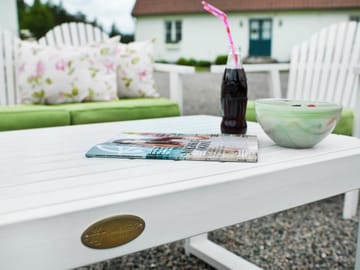 Hillerstorp Gotland Pöytä 60x120 cm - Valkoinen - Puutarhakalusteet - Terassipöydät - Ruokapöytä terassille