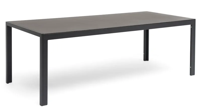 Hillerstorp Hånger ruokapöytä ulkokäyttöön 210 cm musta, Hillerstorp