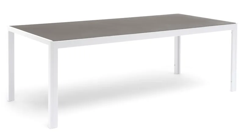 Hillerstorp Hånger ruokapöytä ulkokäyttöön 210 cm valkoinen, Hillerstorp