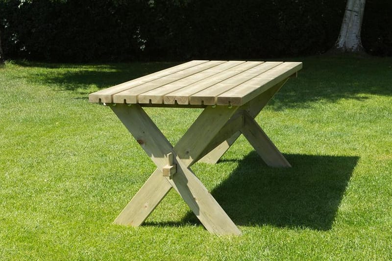 Lankkupöytä Nostalgi 177x76x72 cm - Puu - Puutarhakalusteet - Terassipöydät - Ruokapöytä terassille