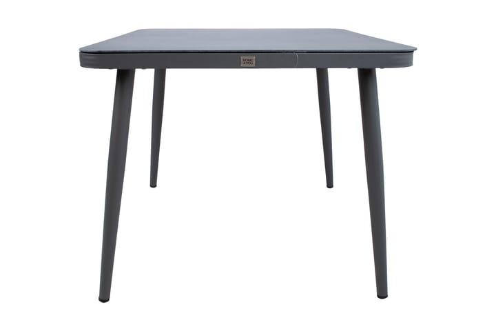 Pöytä Andros 90x90xH75 cm Harmaa - Ruokapöytä terassille