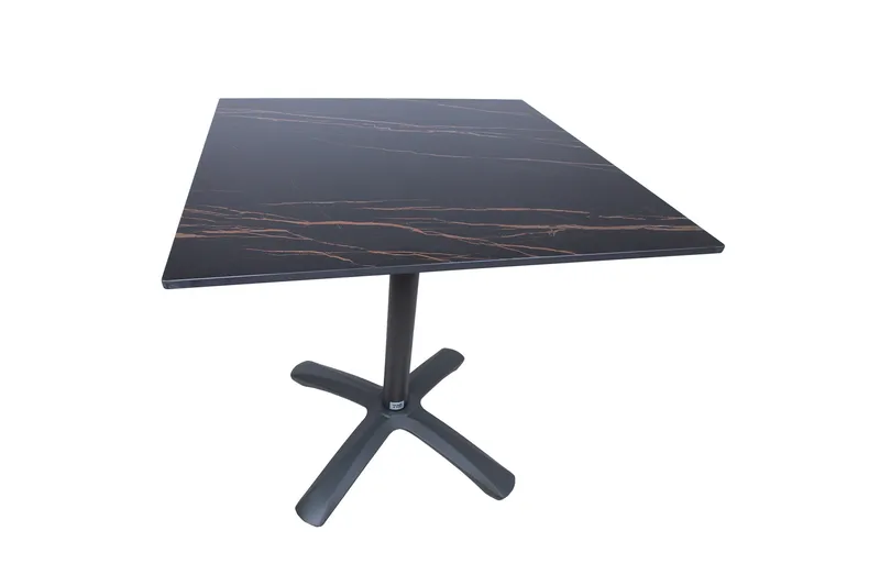 Pöytä Beida 70x70xH72 cm Harmaa - Puutarhakalusteet - Terassipöydät - Ruokapöytä terassille