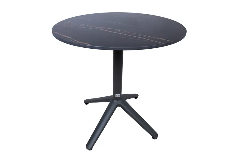 Pöytä Beida D70xH72 cm Harmaa - Puutarhakalusteet - Terassipöydät - Ruokapöytä terassille