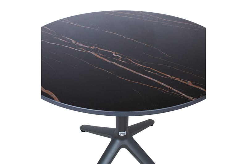 Pöytä Beida D70xH72 cm Harmaa - Puutarhakalusteet - Terassipöydät - Ruokapöytä terassille