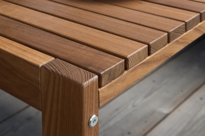 PÖYTÄ GOTLAND 60X120 SAARNI - Lämpökäsitelty - Puutarhakalusteet - Terassipöydät - Ruokapöytä terassille