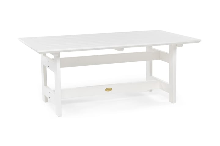 Pöytä Herrgård 165 cm Valkoinen - Ruokapöytä terassille