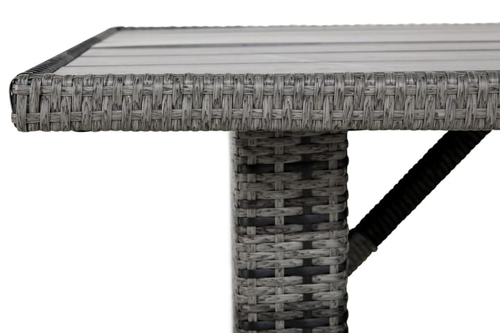 Pöytä James 145 cm - Harmaa/Aintwood - Ruokapöytä terassille