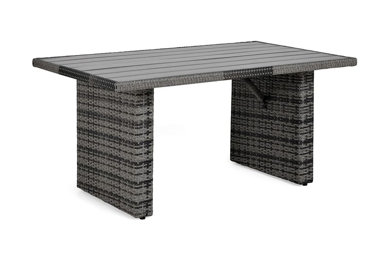 Pöytä James 145 cm - Harmaa/Aintwood - Puutarhakalusteet - Terassipöydät - Ruokapöytä terassille