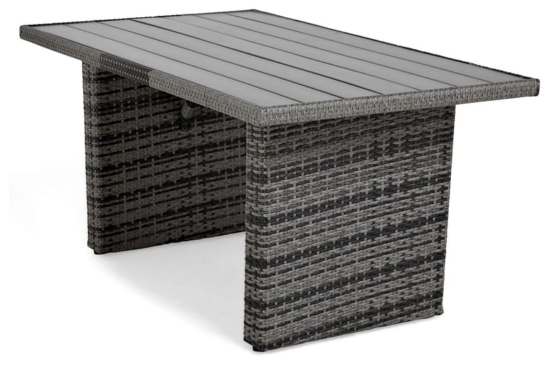 Pöytä James 145 cm - Harmaa/Aintwood - Puutarhakalusteet - Terassipöydät - Ruokapöytä terassille