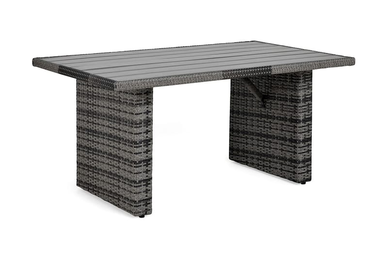 Pöytä James 145 cm, Harmaa/Aintwood