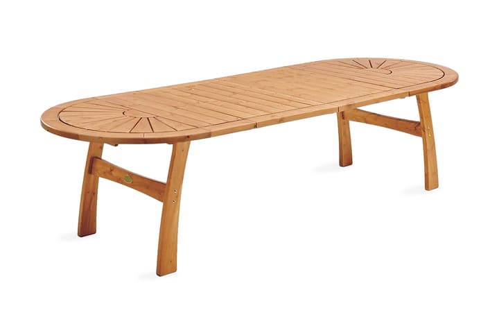 Pöytä Mänty Hunajalakka - 170 cm - Ruokapöytä terassille