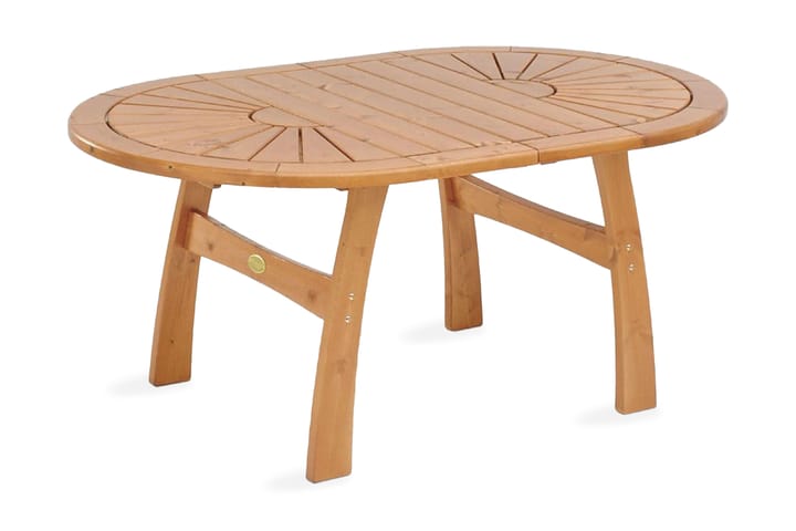 Pöytä Mänty Hunajalakka - 170 cm - Ruokapöytä terassille