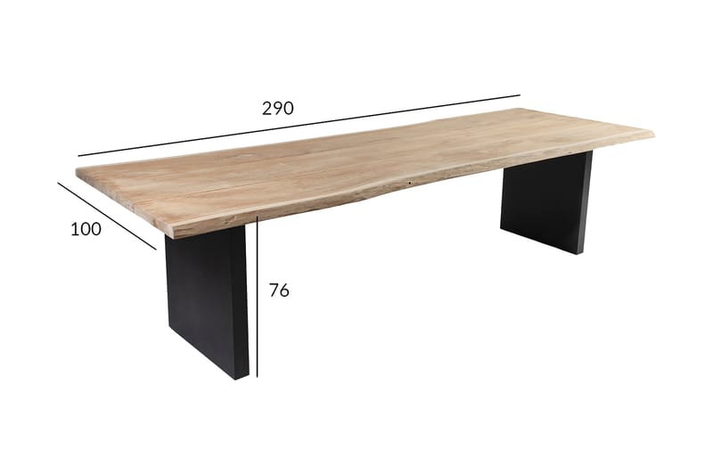 Pöytä Royal - Puutarhakalusteet - Terassipöydät - Ruokapöytä terassille