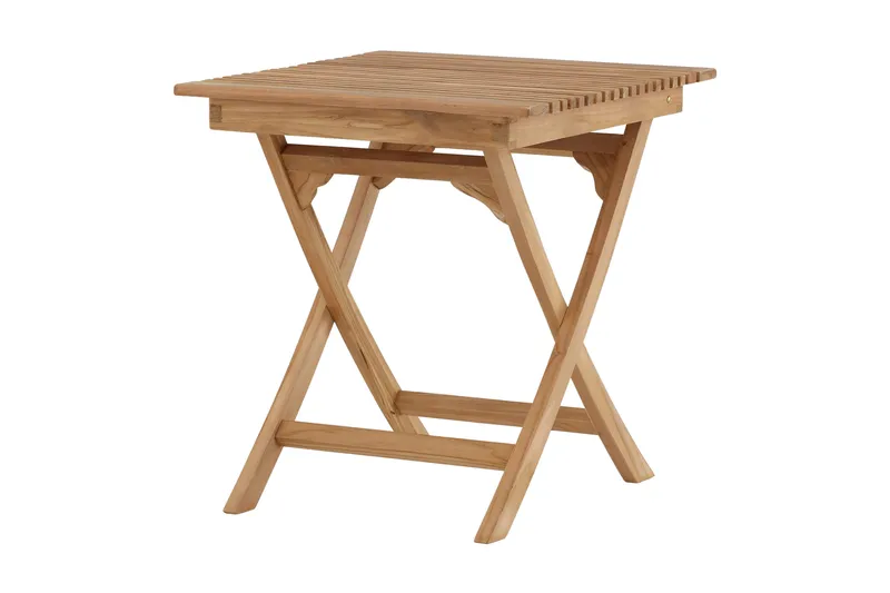 Parvekepöytä Ghana 70 cm - Ruskea - Puutarhakalusteet - Terassipöydät - Ruokapöytä terassille