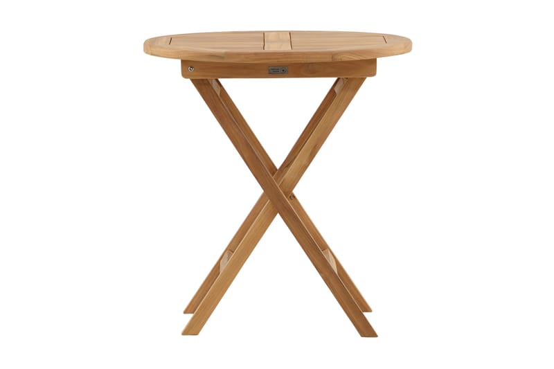 Parvekepöytä Kenya Pyöreä 70 cm - Beige - Puutarhakalusteet - Terassipöydät - Ruokapöytä terassille