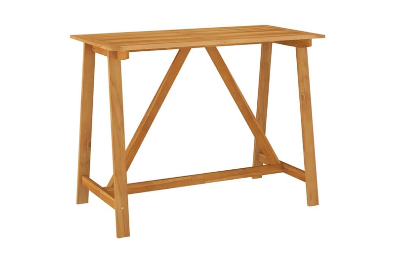 Puutarhan baaripöytä 140x70x104 cm täysi akaasiapuu - Puutarhakalusteet - Terassipöydät - Ruokapöytä terassille