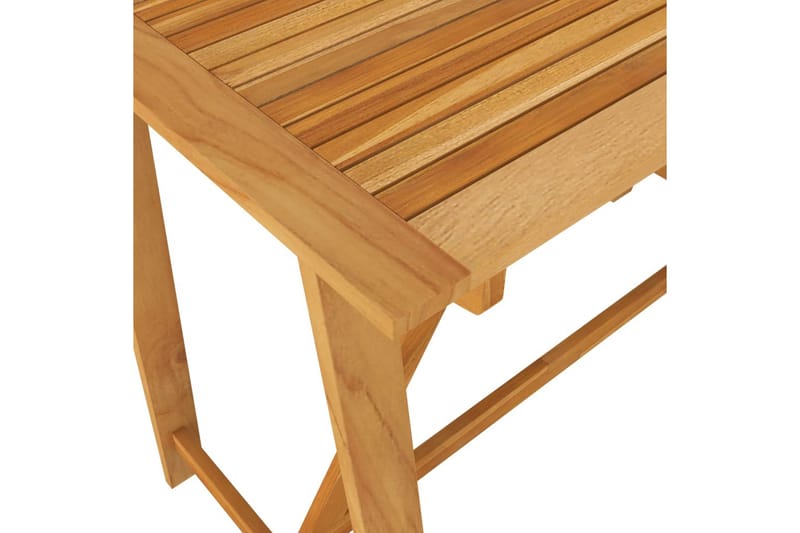 Puutarhan baaripöytä 140x70x104 cm täysi akaasiapuu - Puutarhakalusteet - Terassipöydät - Ruokapöytä terassille