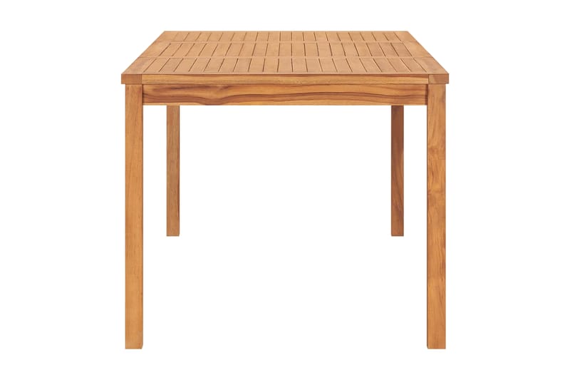 Puutarhan ruokapöytä 180x90x77 cm täysi tiikki - Puutarhakalusteet - Terassipöydät - Ruokapöytä terassille
