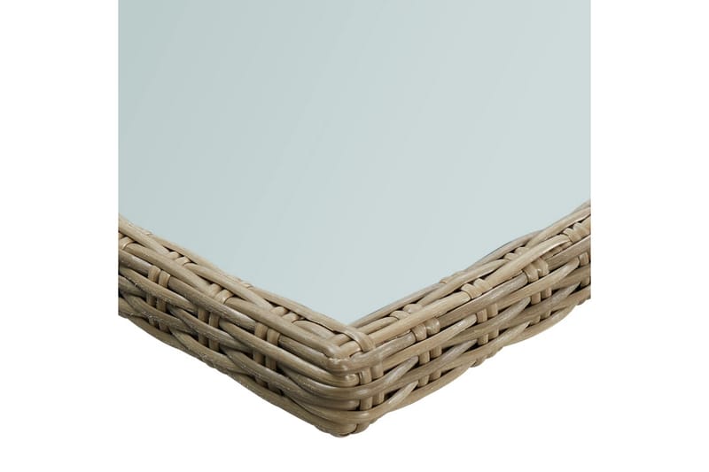 Puutarhan ruokapöytä ruskea 200x100x74 cm - Ruskea - Puutarhakalusteet - Terassipöydät - Ruokapöytä terassille