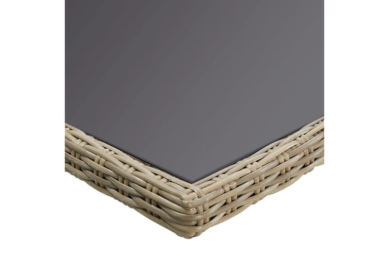 Puutarhan ruokapöytä ruskea 200x100x74 cm - Ruskea - Puutarhakalusteet - Terassipöydät - Ruokapöytä terassille