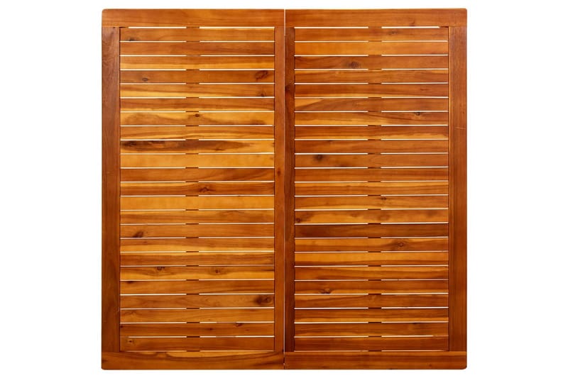 Puutarhan sohvapöytä 110x110x45 cm täysi akaasiapuu - Ruskea - Puutarhakalusteet - Terassipöydät - Ruokapöytä terassille