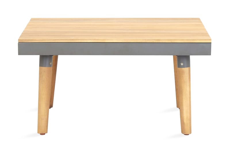 Puutarhan sohvapöytä 60x60x31,5 cm täysi akaasiapuu - Ruskea - Puutarhakalusteet - Terassipöydät - Ruokapöytä terassille