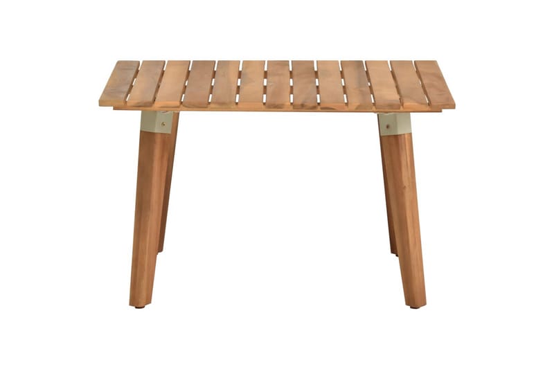 Puutarhan sohvapöytä 60x60x36 cm täysi akaasiapuu - Puutarhakalusteet - Terassipöydät - Ruokapöytä terassille