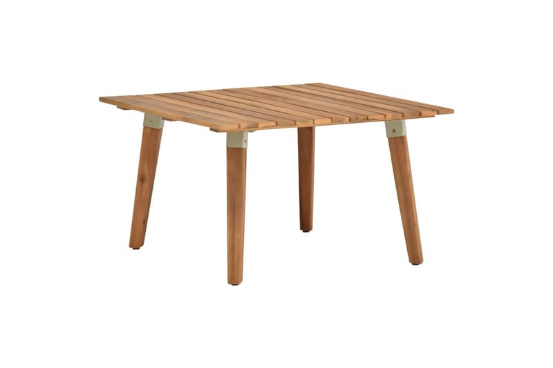 Puutarhan sohvapöytä 60x60x36 cm täysi akaasiapuu - Puutarhakalusteet - Terassipöydät - Ruokapöytä terassille
